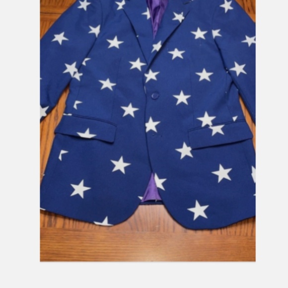 Oppo suit opposuit blazer jacket men’s Stars size 42 - Picture 1 of 6